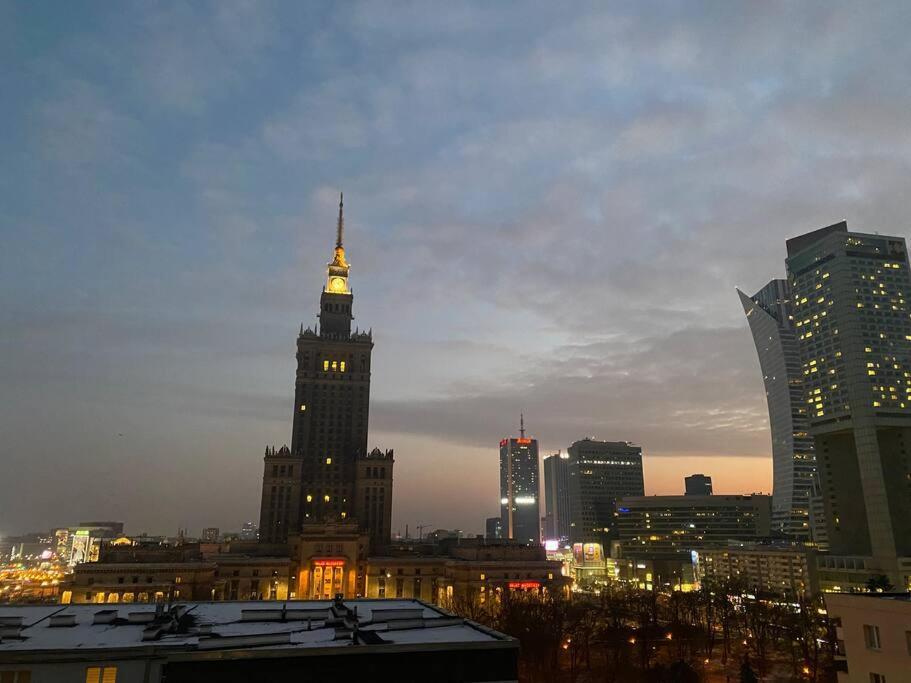 New Apartment With Magnificent View 바르샤바 외부 사진